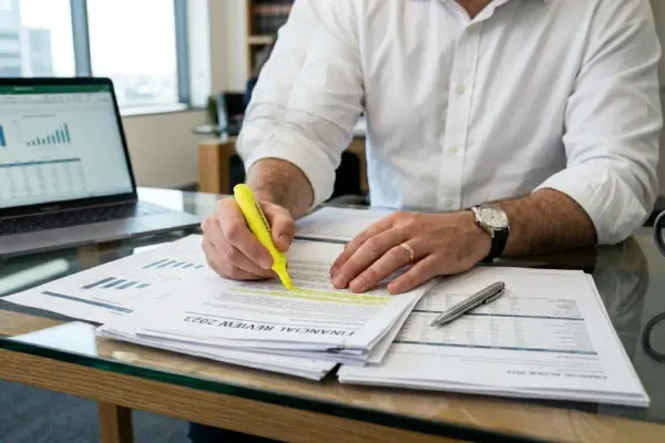 attorney-reviewing-financial-documents